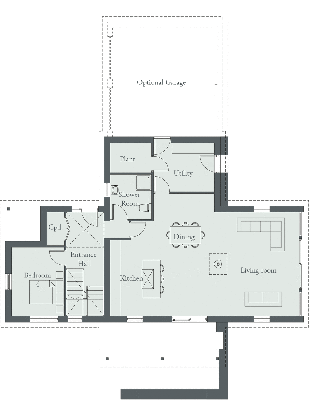 Option 1 Ground Floor