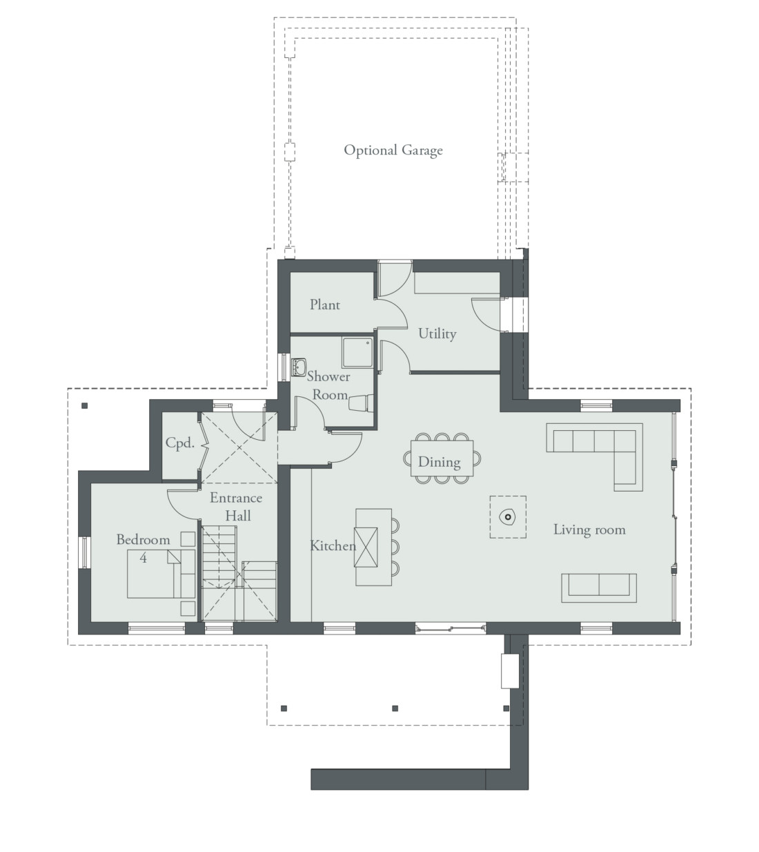 Option 1 Ground Floor
